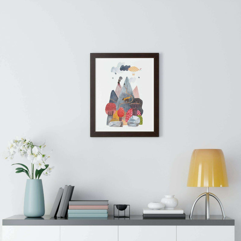 Eco-Chic Vertical Art Print Series with Sustainable Framing Options - Très Elite