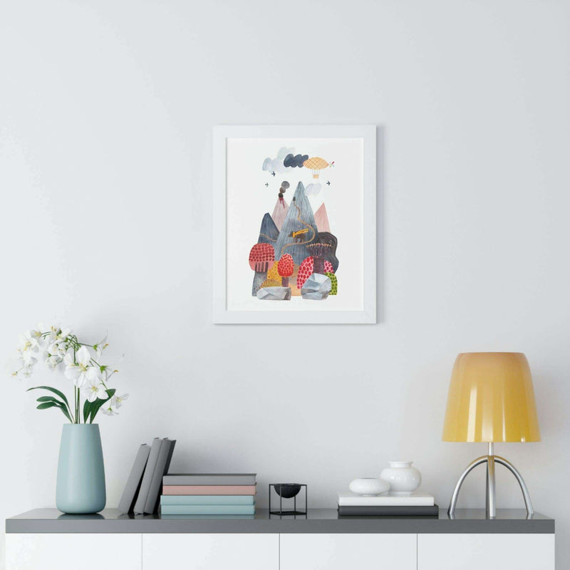 Eco-Chic Vertical Art Print Series with Sustainable Framing Options - Très Elite