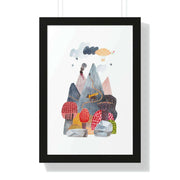 Eco-Chic Vertical Art Print Series with Sustainable Framing Options - Très Elite