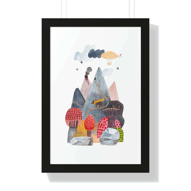 Eco-Chic Vertical Art Print Series with Sustainable Framing Options - Très Elite