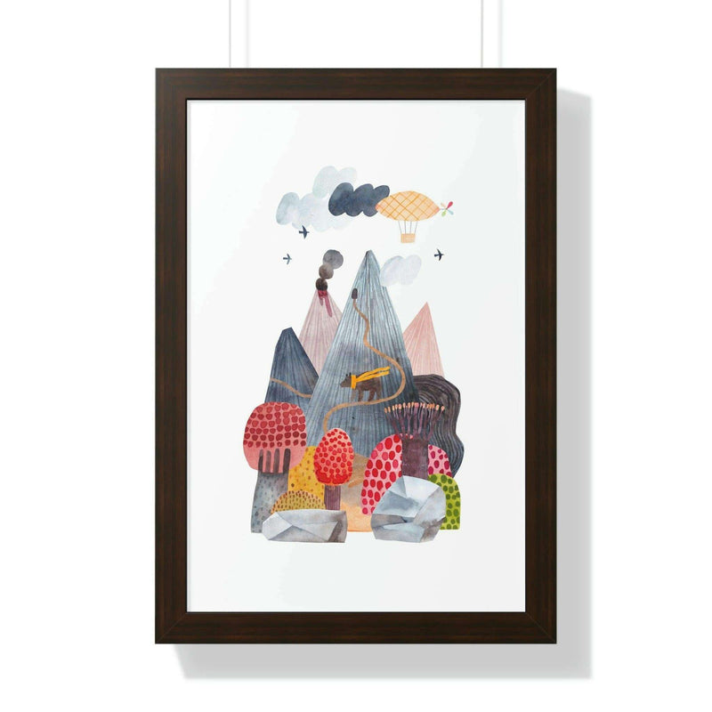 Eco-Chic Vertical Art Print Series with Sustainable Framing Options - Très Elite