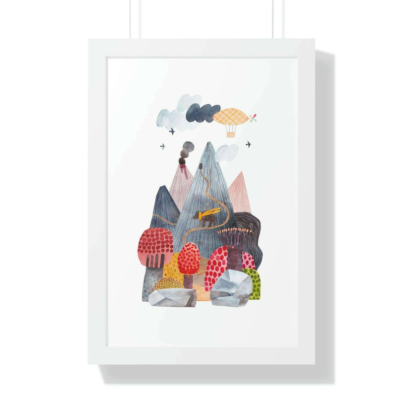 Eco-Chic Vertical Art Print Series with Sustainable Framing Options - Très Elite