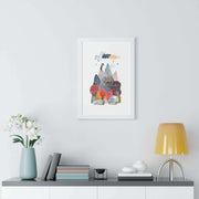 Eco-Chic Vertical Art Print Series with Sustainable Framing Options - Très Elite