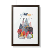 Eco-Chic Vertical Art Print Series with Sustainable Framing Options - Très Elite