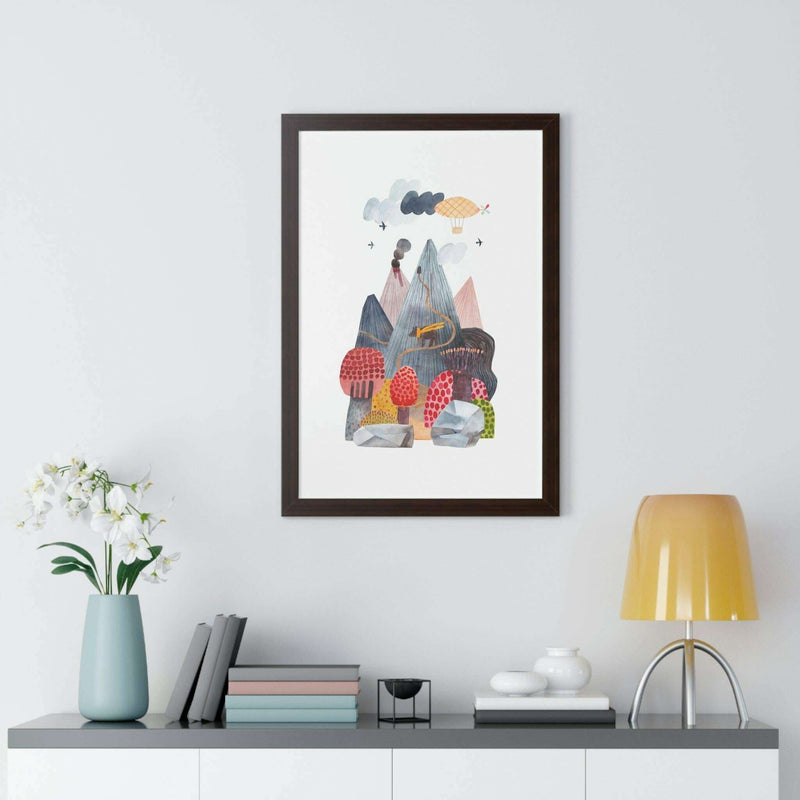 Eco-Chic Vertical Art Print Series with Sustainable Framing Options - Très Elite