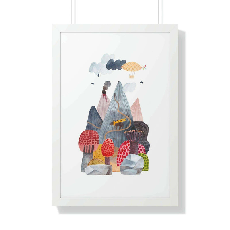 Eco-Chic Vertical Art Print Series with Sustainable Framing Options - Très Elite
