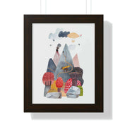 Eco-Chic Vertical Art Print Series with Sustainable Framing Options - Très Elite