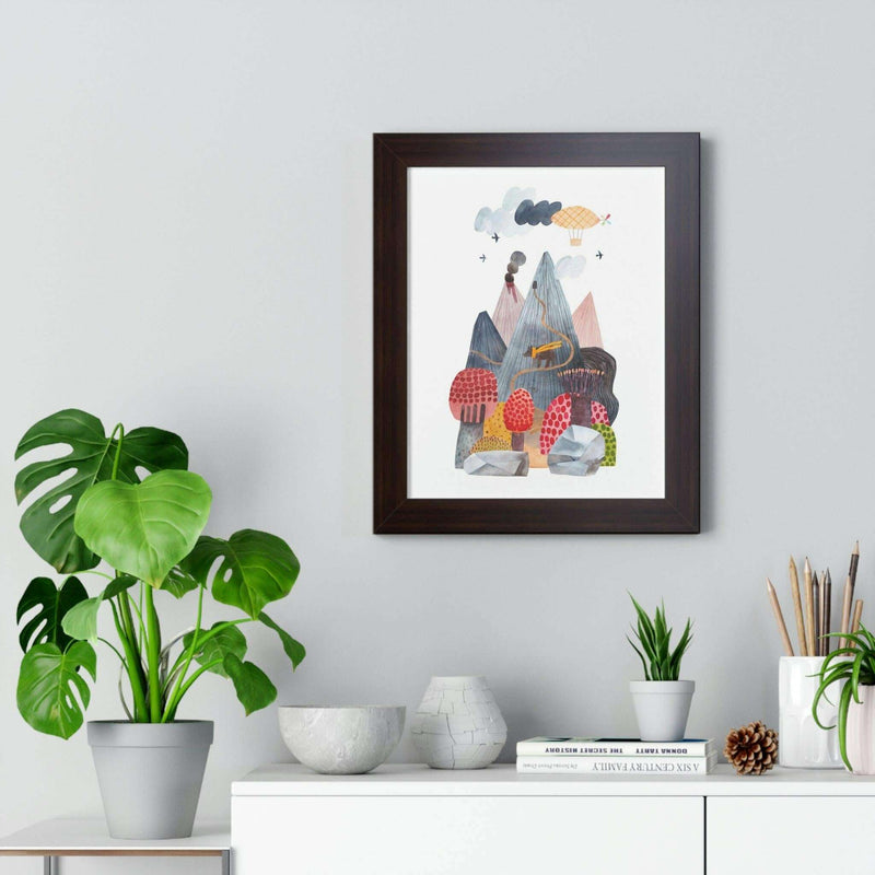 Eco-Chic Vertical Art Print Series with Sustainable Framing Options - Très Elite