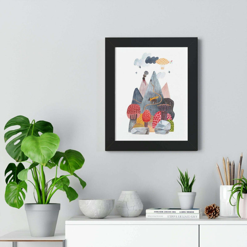 Eco-Chic Vertical Art Print Series with Sustainable Framing Options - Très Elite