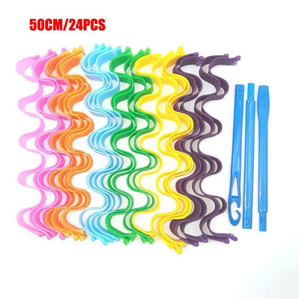 Eco-Conscious 24-Piece Curling Kit: Stylish Waves with a Sustainable Touch