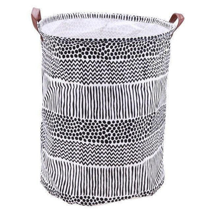 Eco-Friendly Elegant Linen Laundry Basket: Stylish Storage Solution for Every Home