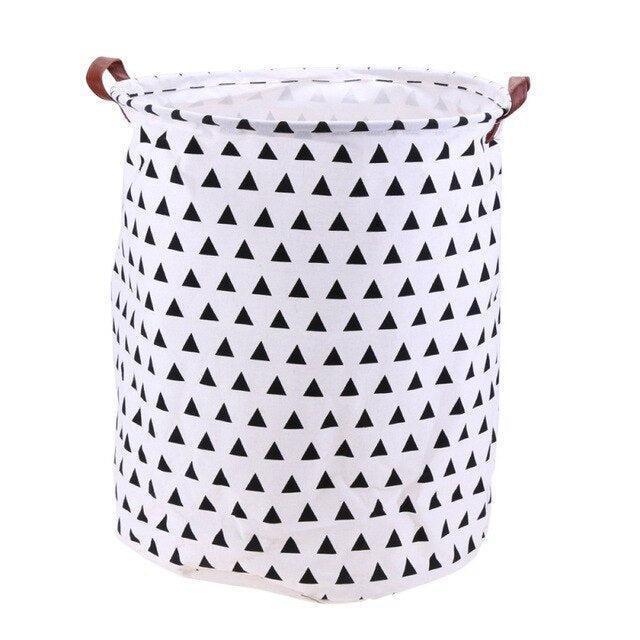 Eco-Friendly Elegant Linen Laundry Basket: Stylish Storage Solution for Every Home
