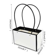 Eco-Friendly Floral Kraft Paper Gift Bag - Chic & Sustainable Gifting Solution - Très Elite