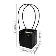 Eco-Friendly Floral Kraft Paper Gift Bag - Chic & Sustainable Gifting Solution - Très Elite