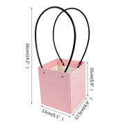 Eco-Friendly Floral Kraft Paper Gift Bag - Chic & Sustainable Gifting Solution - Très Elite