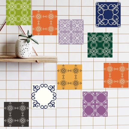 Eco-Friendly Waterproof PVC Tile Decals for Kitchen and Bathroom Makeover - Très Elite