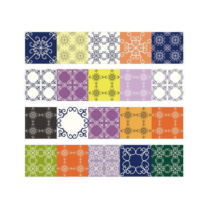 Eco-Friendly Waterproof PVC Tile Decals for Kitchen and Bathroom Makeover - Très Elite