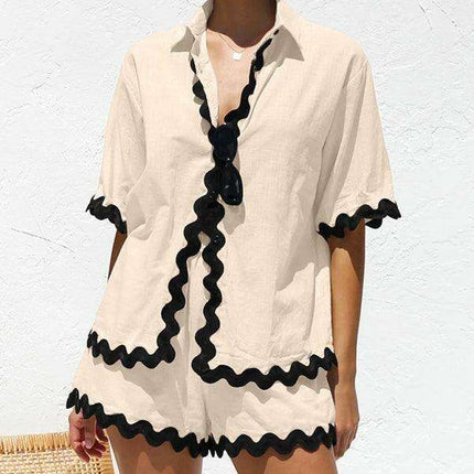 Effortless Chic: Women's Stylish Casual Set for Spring-Summer Vibes - Très Elite