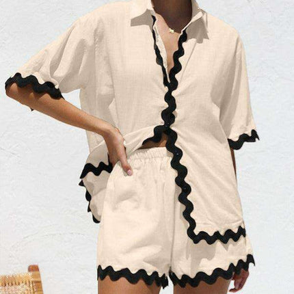 Effortless Chic: Women's Stylish Casual Set for Spring-Summer Vibes