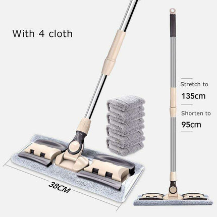 Effortless Cleaning Revolution: The Hands-Free Floor Mop for Every Home - Très Elite