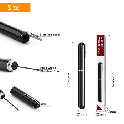 Effortless Elegance: Premium Air Pump Wine Opener Set for Flawless Cork Removal