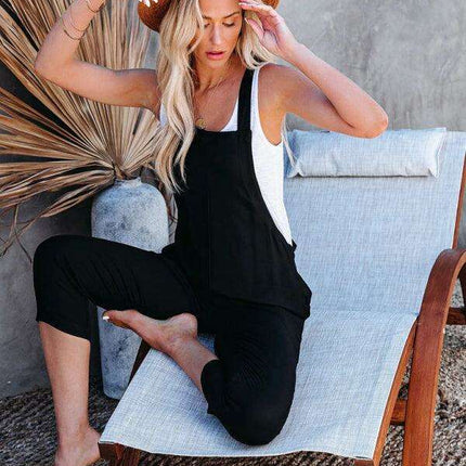 Effortlessly Stylish Cotton Gauze Jumpsuit: Unique Self-Design for Modern Women