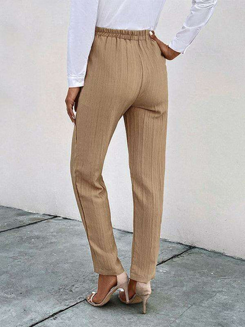 Effortlessly Stylish Pleated Palazzos for Summer Adventures - Très Elite