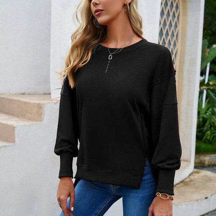 Effortlessly Stylish Women's Knit Pullover for Cozy Winter Days