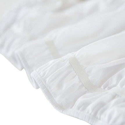 Elastic Wrap Bed Skirt - Effortless Upgrade for a Chic Bedroom Look - Très Elite