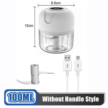 Electric 4-in-1 USB Rechargeable Kitchen Cutter Set - Très Elite