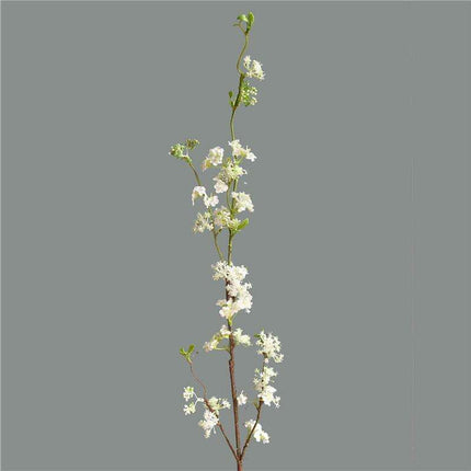 Elegant 100cm Snow Willow Silk Floral Branch - Perfect for Home Decor, Weddings, and Apartment Styling - Très Elite