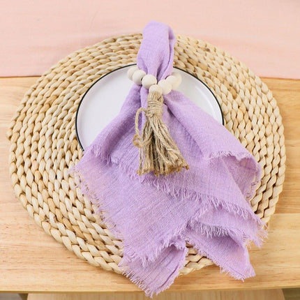 Elegant 20-Piece Cotton Napkin Collection for Sophisticated Dining