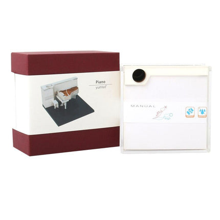 Elegant 3D Kawaii Piano Memo Pad - Chic Mini Journal for Artistic Inspiration- Très Elite- Très Elite