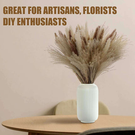 Elegant 85-Piece Pampas Grass Floral DIY Decoration Kit - Très Elite