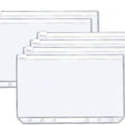 Elegant A6 Vegan Leather Organizer with Customizable Pages and Secure Zip Pockets for Seamless Planning - Très Elite