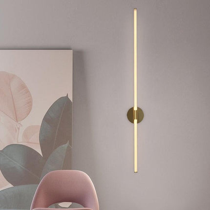 Elegant Adjustable Gold LED Wall Sconces with Customizable Lighting for Any Room