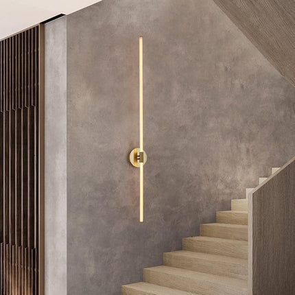 Elegant Adjustable Gold LED Wall Sconces with Customizable Lighting for Any Room