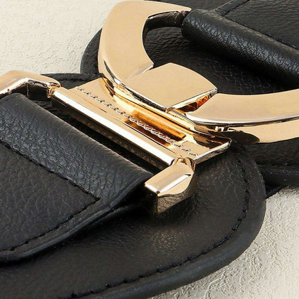 Elegant Alloy Closure Elastic Waist Belt for Stylish Comfort - Très Elite