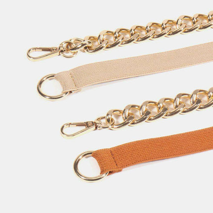 Elegant Allure: The Alloy Chain Elastic Belt for Any Occasion - Très Elite