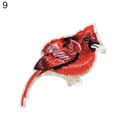 Elegant Bird Embroidered Patch Set: Transform Your Style with Unique Fashion Accents - Très Elite