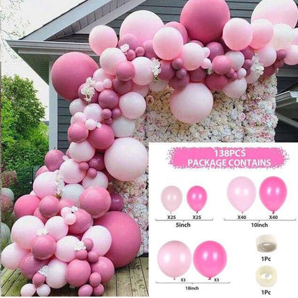 Elegant Blue Macaron Balloon Arch Kit - Transform Your Celebrations with Luxurious Style - Très Elite