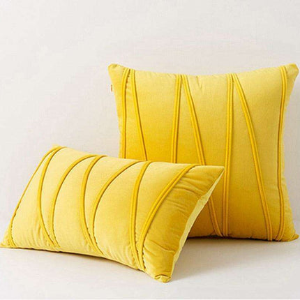 Elegant Bohemian Velvet Cushion Covers with Playful Pompoms