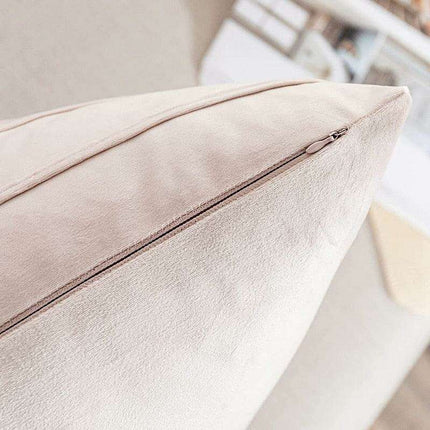 Elegant Bohemian Velvet Cushion Covers with Playful Pompoms
