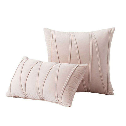 Elegant Bohemian Velvet Cushion Covers with Playful Pompoms