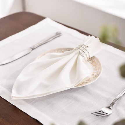 Elegant Botanica Premium Linen Napkin Set - Elevate Your Dining Experience