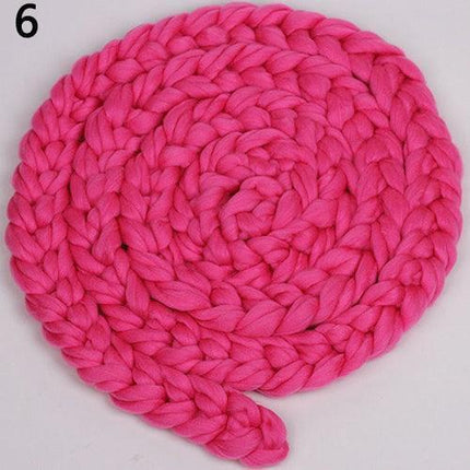 Elegant Braided Handcrafted Baby Blanket - Luxurious Soft Cotton Blend (138" - 158")