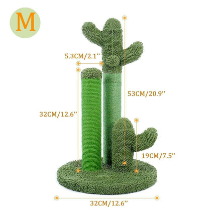Elegant Cactus Cat Retreat - Luxurious Climber for Stylish Felines - Très Elite