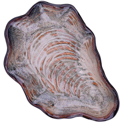 Elegant Ceramic Seashell Platter Set for Upscale Dining Experiences - Très Elite