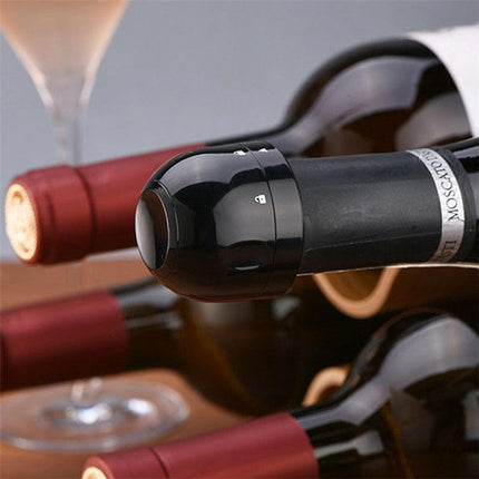 Elegant Champagne Preservation Stopper with Unique Spinning Lock - Très Elite