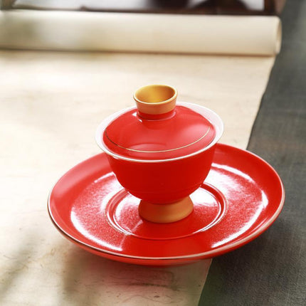 Elegant Chinese Porcelain Kung Fu Tea Set with Exquisite Cups for Authentic Tea Ceremonies - Très Elite